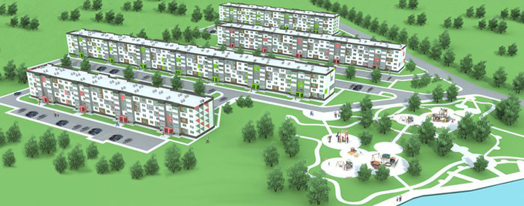 Строительство жилья в Солигорске