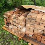 Продам керамический полнотелый кирпич б/у