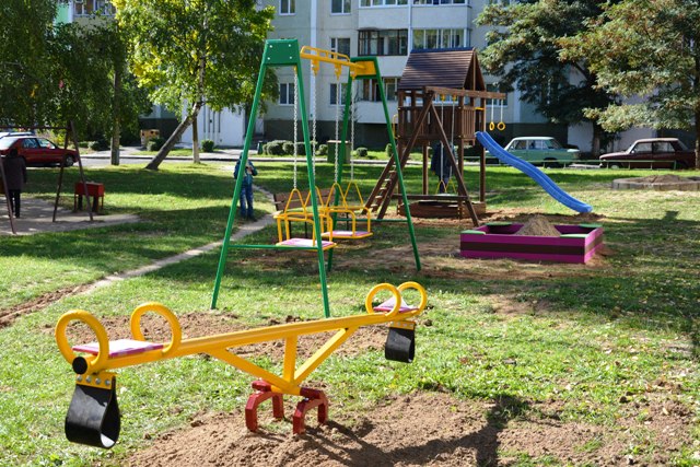 солигорк, детская площадка