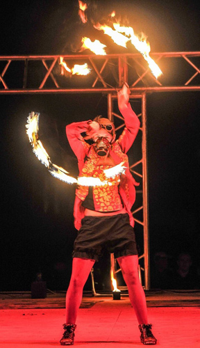 Огненное шоу Мифф-2015 пройдет в Солигорске