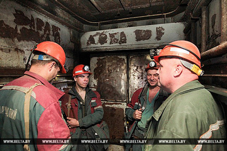 Солигорск. Работа в шахте