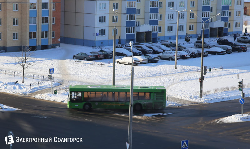 автобус 11В в Солигорске