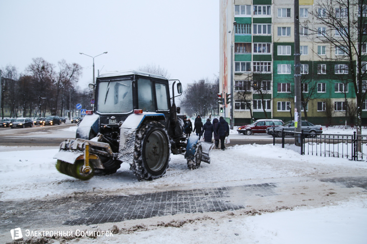 циклон Эмма в Солигорске