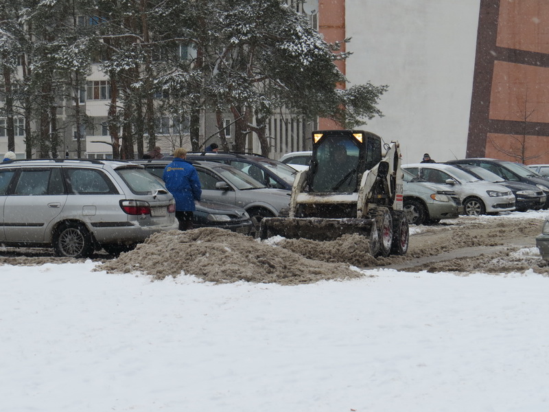 уборка снега Солигорск