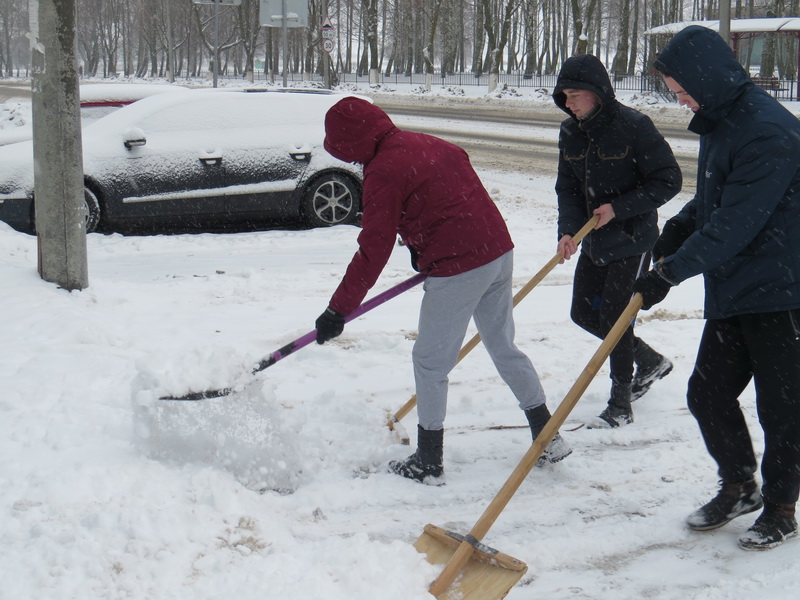 уборка снега Солигорск