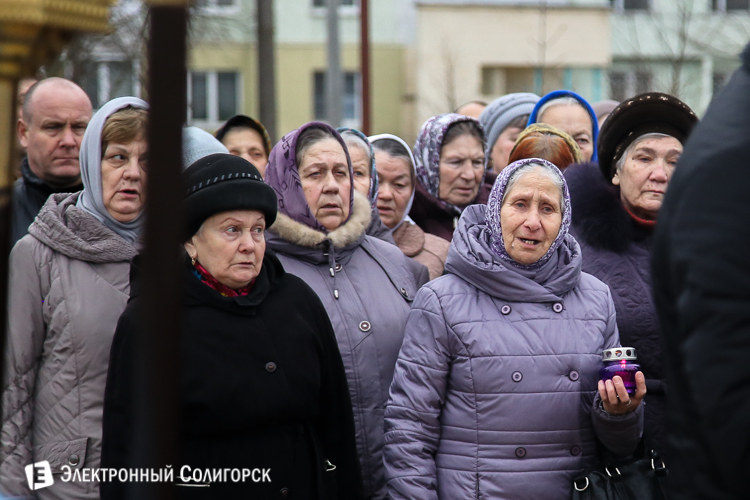 Принесение иконы в Солигорск