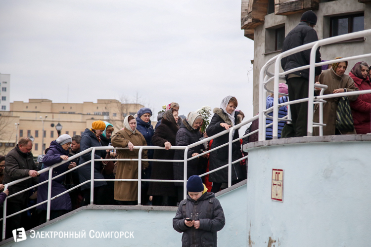 Принесение иконы в Солигорск