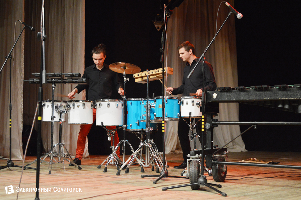 концерт барабанщиков в Солигорске