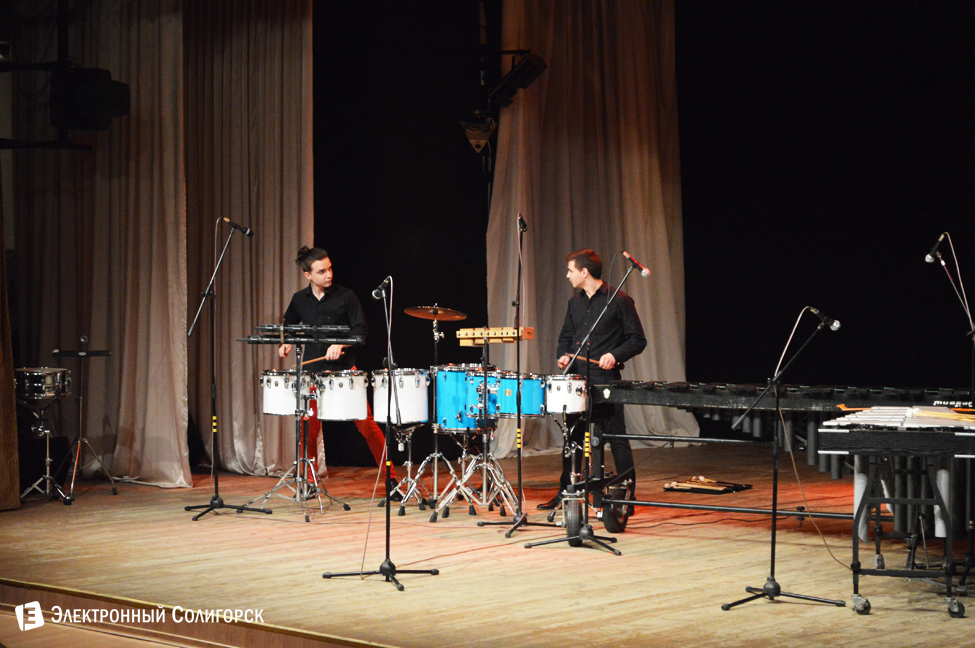 концерт барабанщиков в Солигорске