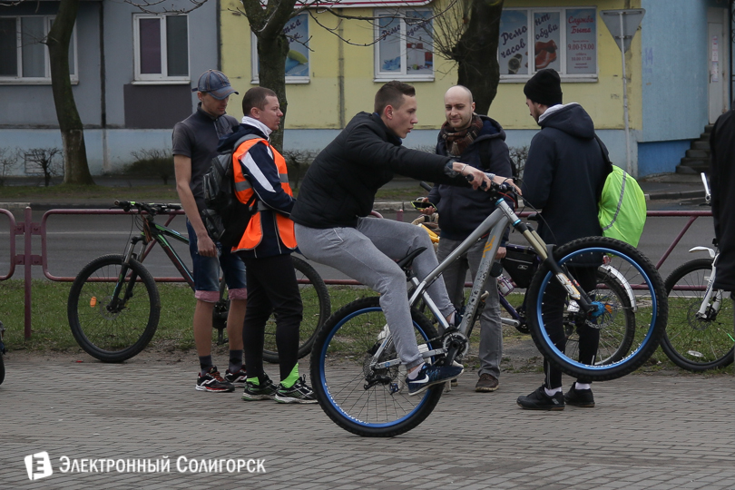 открытие велосезона Солигорск