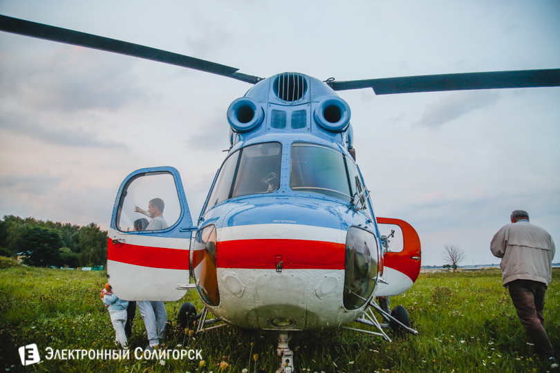 прогулки на вертолете Солигорск