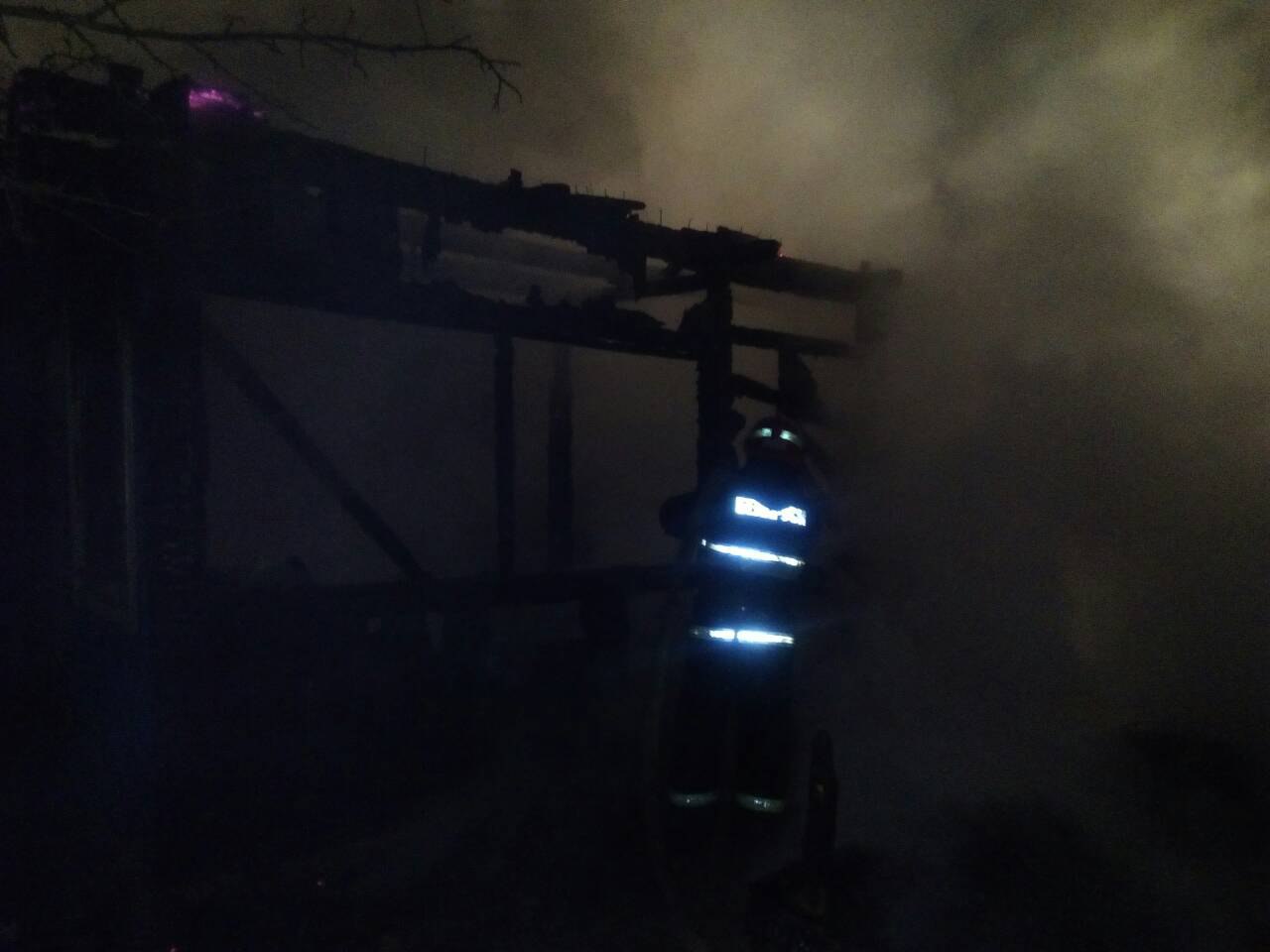 пожар д. Малый Жабин, Солигорск