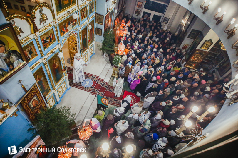 церковь солигорск, Рождество в Солигорске