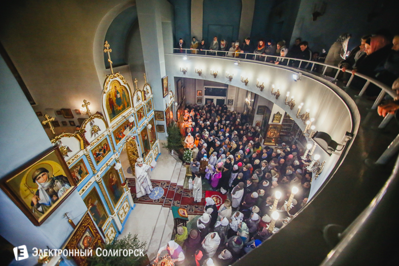 церковь солигорск, Рождество в Солигорске