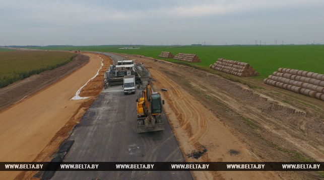 Белорусские дороги, покрытие из тяжелого бетона