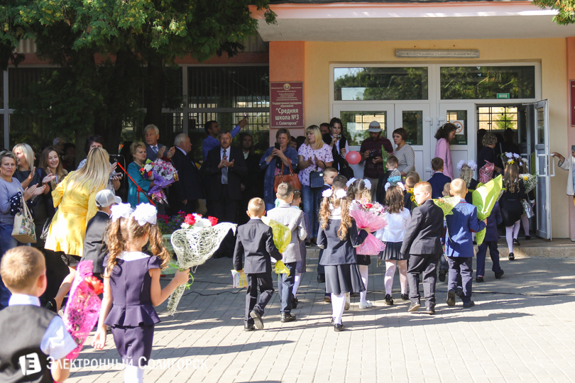 первые звонки в школах Солигорск