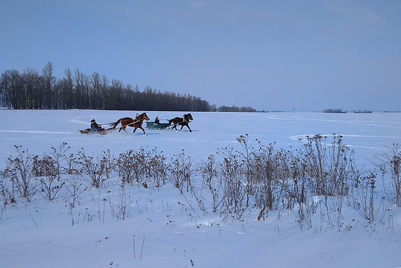 Зима Солигорск