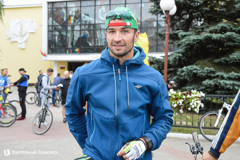 велосипедисты Солигорск