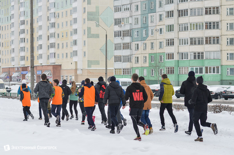 весенняя пробежка Солигорск 8 марта