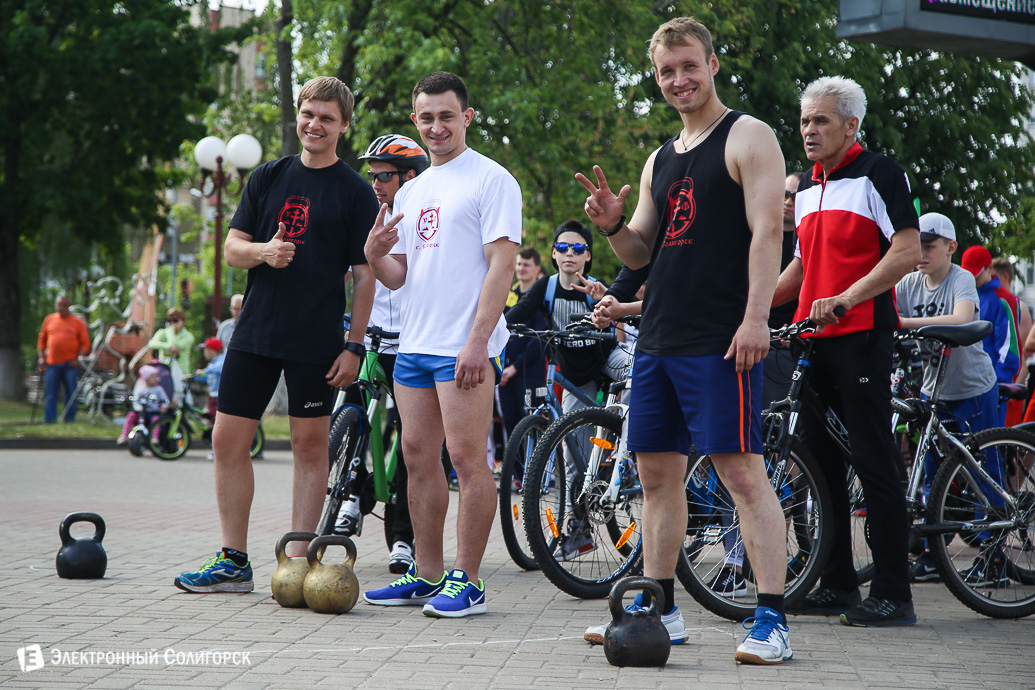 шествие спортсмены Солигорск