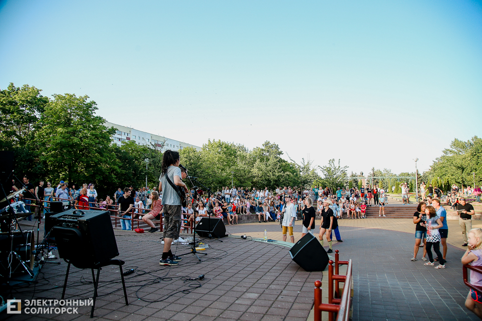 рок концерт Солигорск
