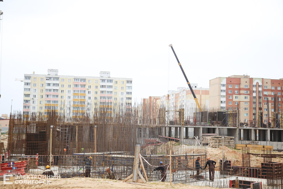 строительство дома для работников беларуськалия солигорск