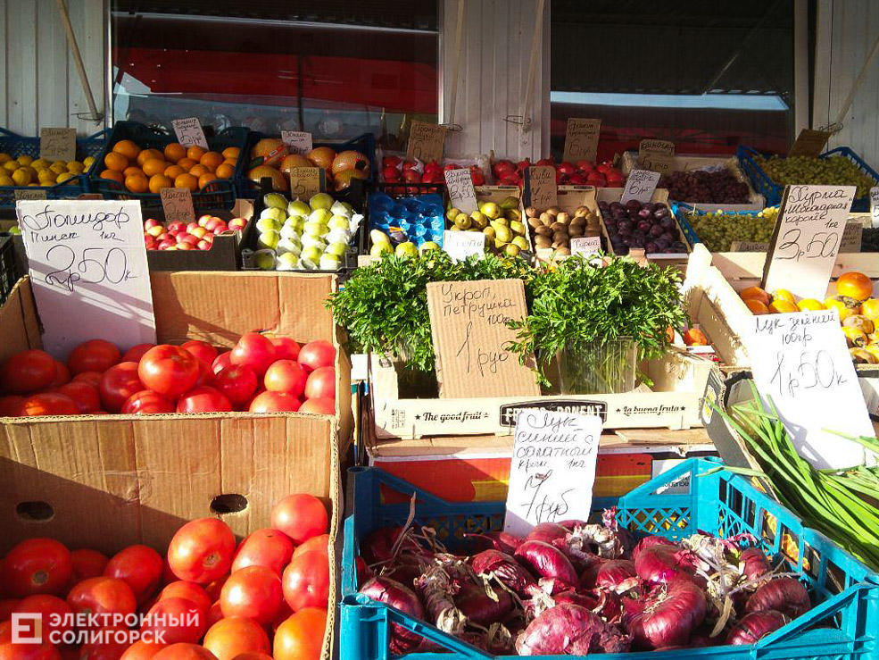 Солигорск рынок овощи