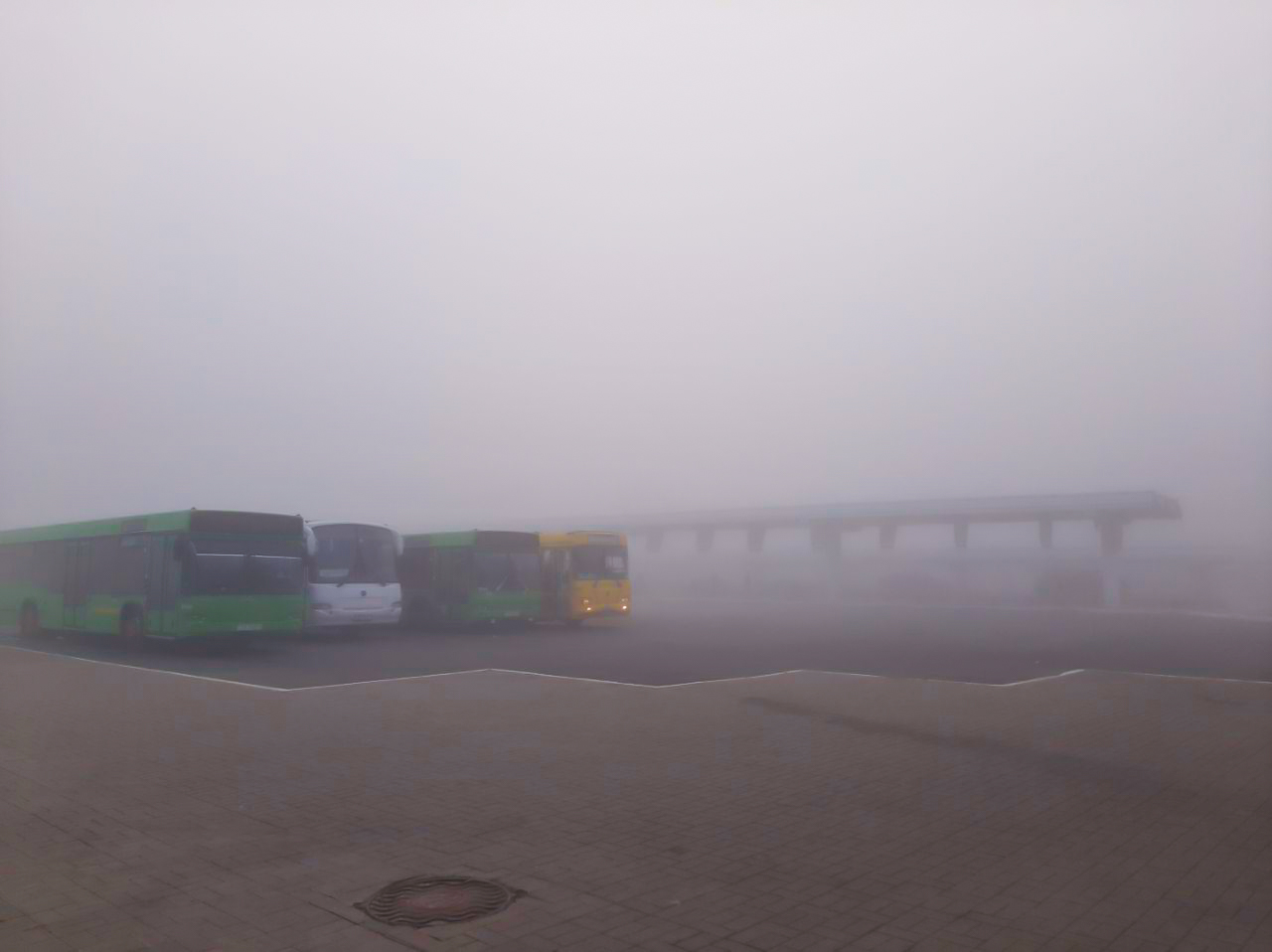 Туман в Солигорске