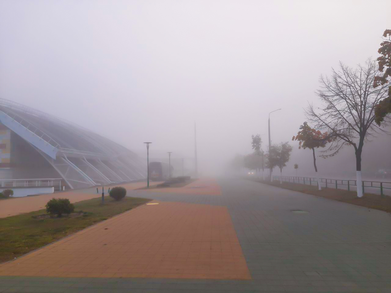 Туман в Солигорске
