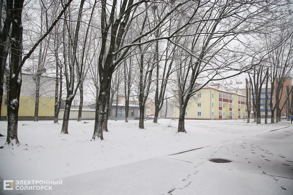 снег Солигорск