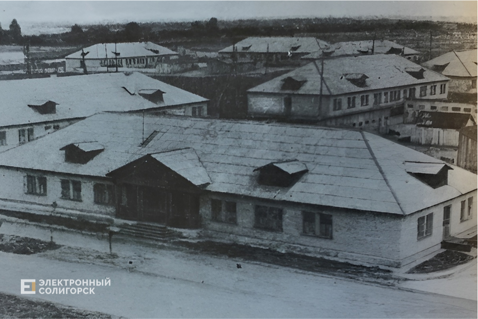 Первые дома в Солигорске