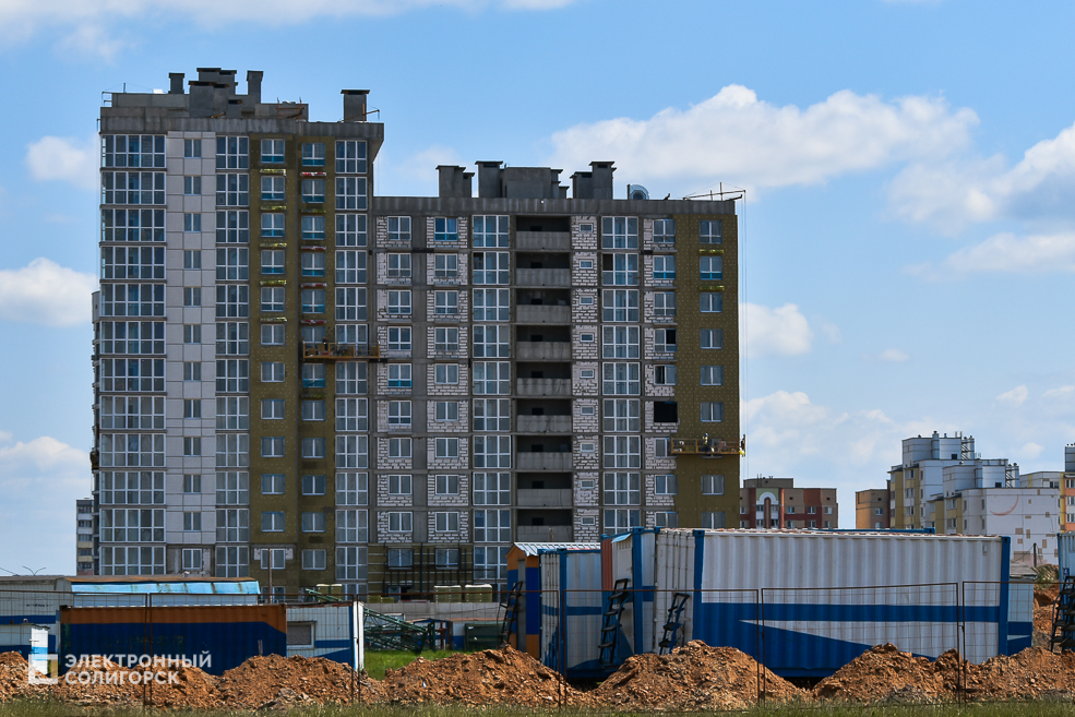 Солигорск строительство новый микрорайон дома