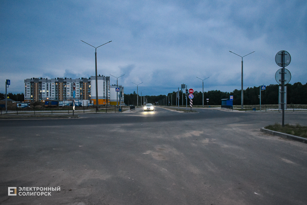 Новые улицы в Солигорске. Строительство нового микрорайона