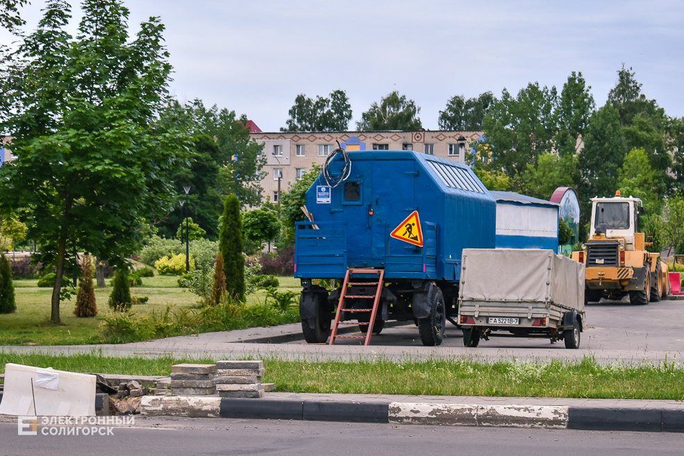 Ремонт дорог в Солигорске