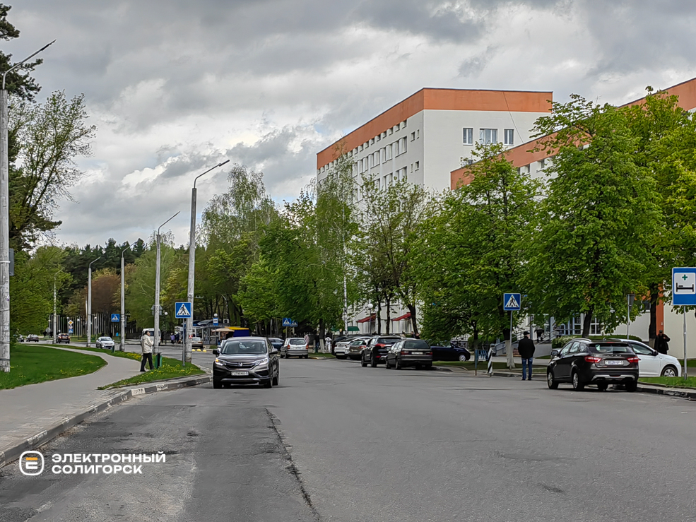 Улица Лесная в Солигорске