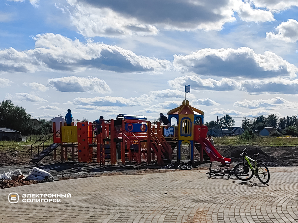 Парк в агрогородке Кривичи Солигорского района