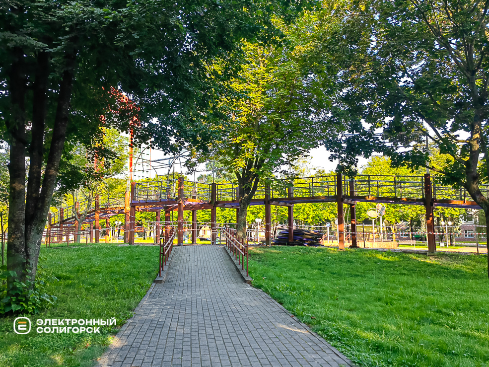 Парк Четырёх стихий в Солигорске