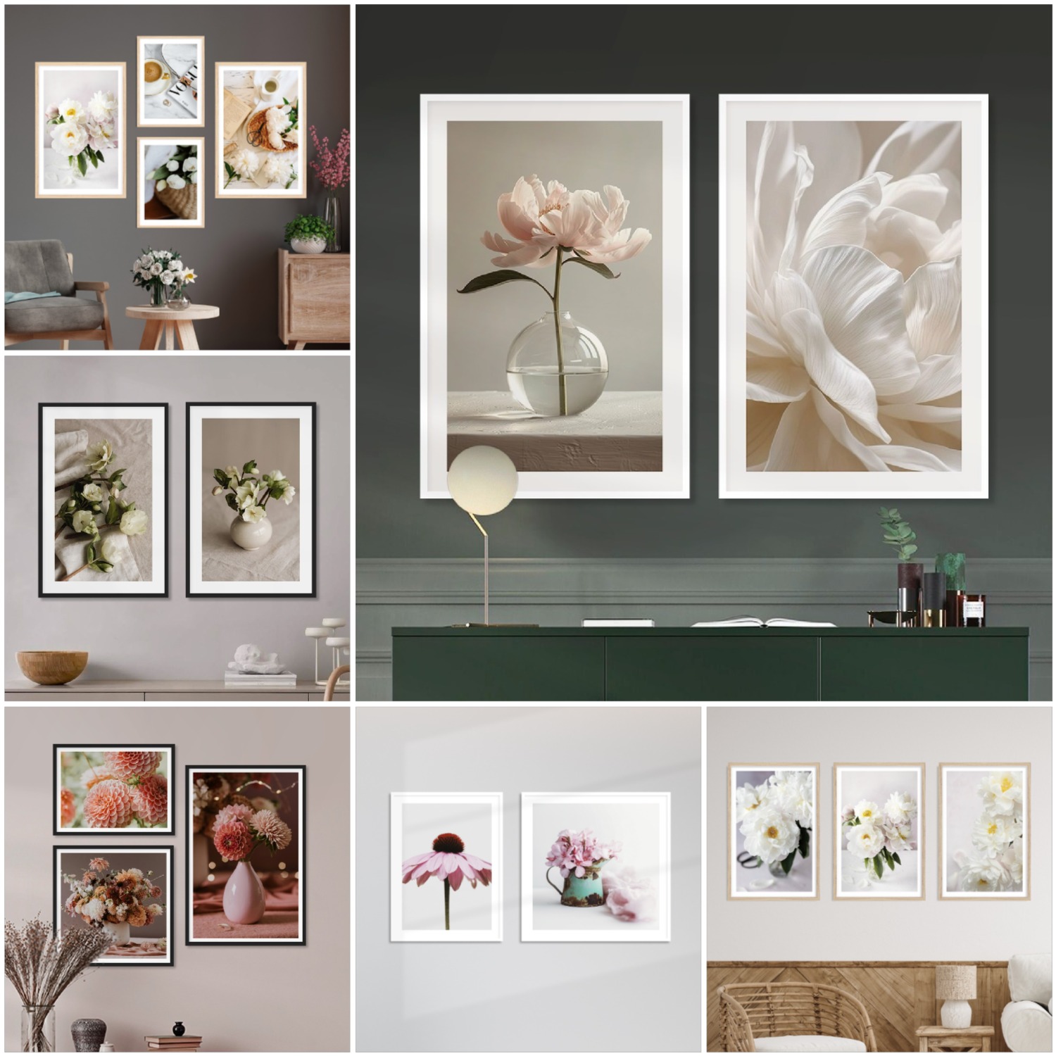 Постеры с цветами заказать в Солигорске