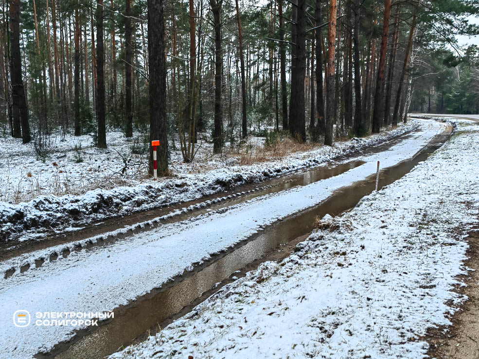 Велодорожка в Солигорском районе