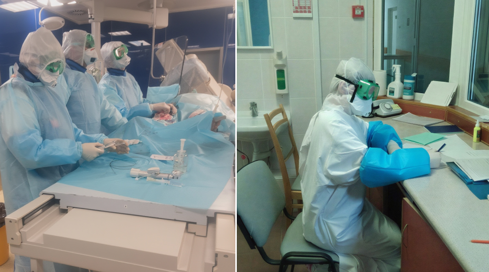 Солигорские врачи во время ковида