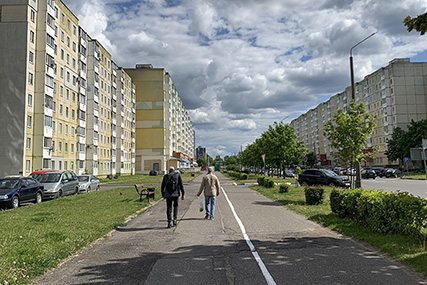 Фотофакт. Солнце вернулось в Солигорск. И тепло вместе с ним