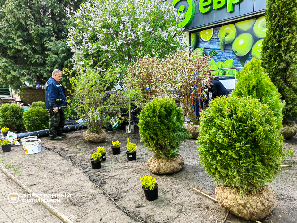 Благоустройство Солигорска