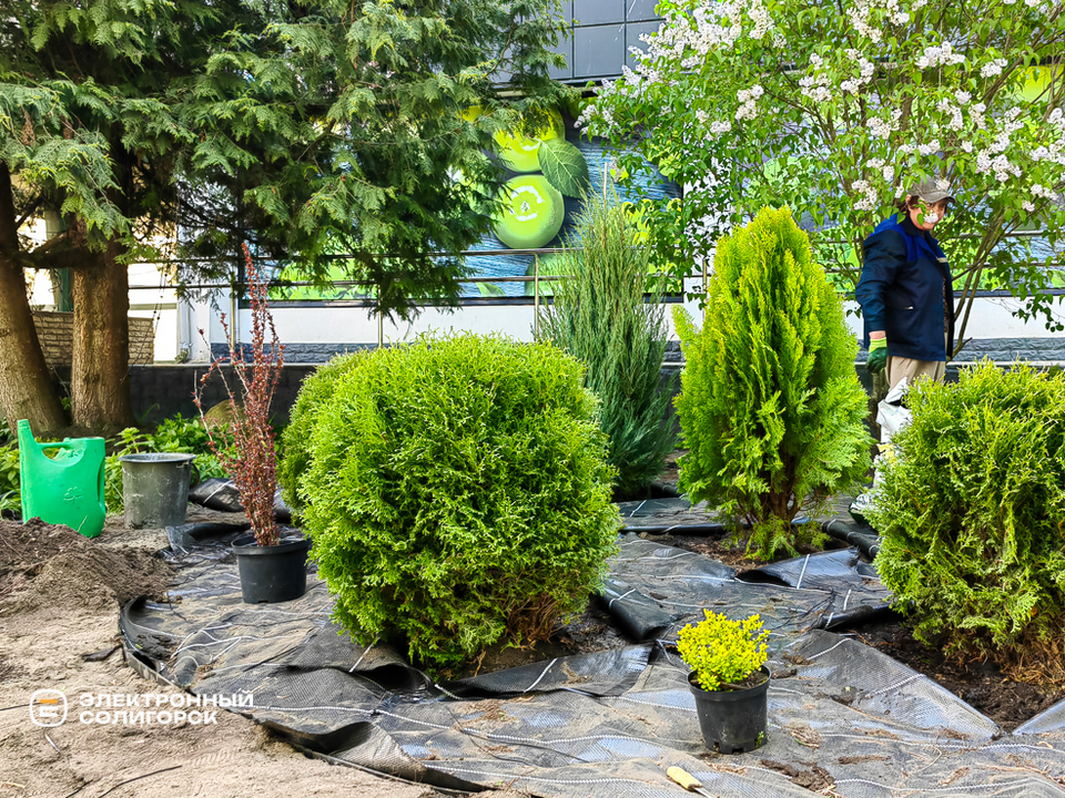 Благоустройство Солигорска