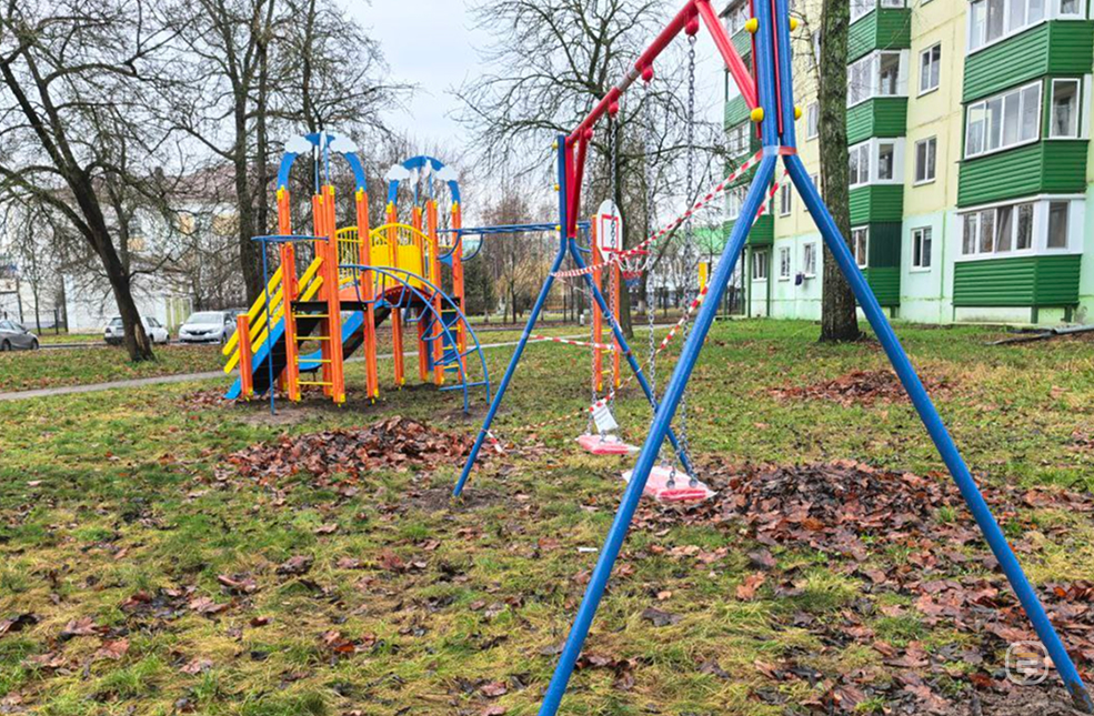 Новые детские площадки в Солигорске