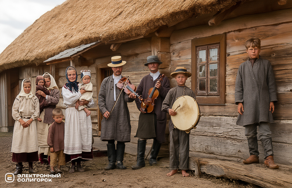 Жители белорусского Полесья 1910-1930 гг