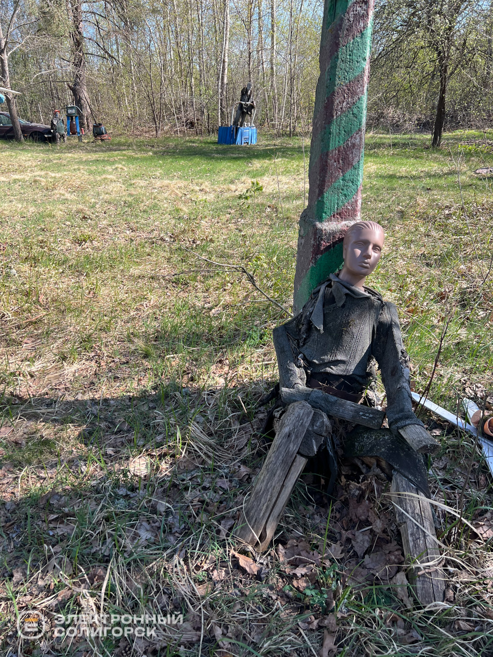 Музей под открытым небом под Солигорском в д. Камень