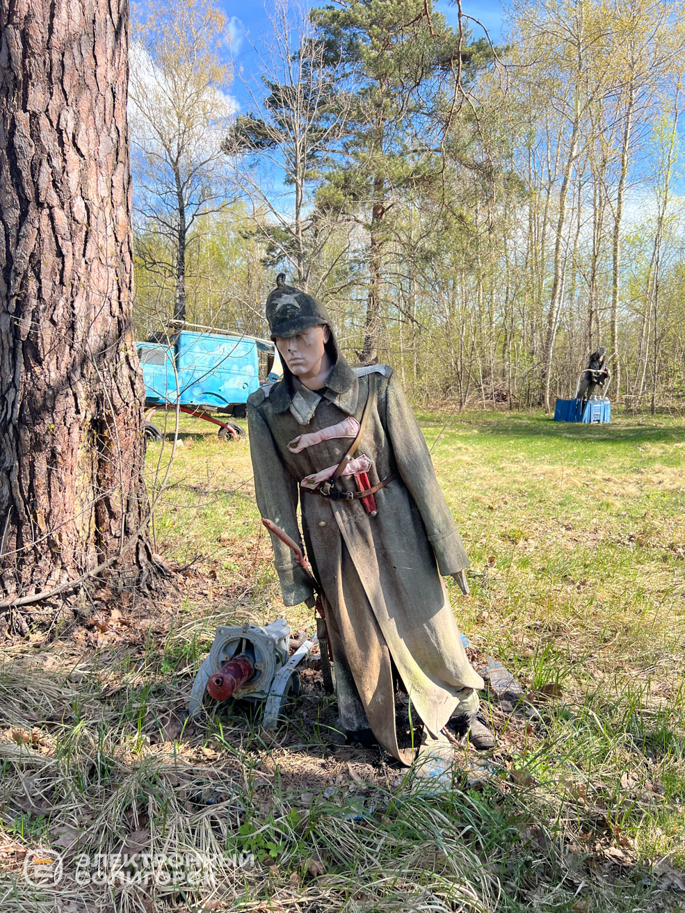 Музей под открытым небом под Солигорском в д. Камень