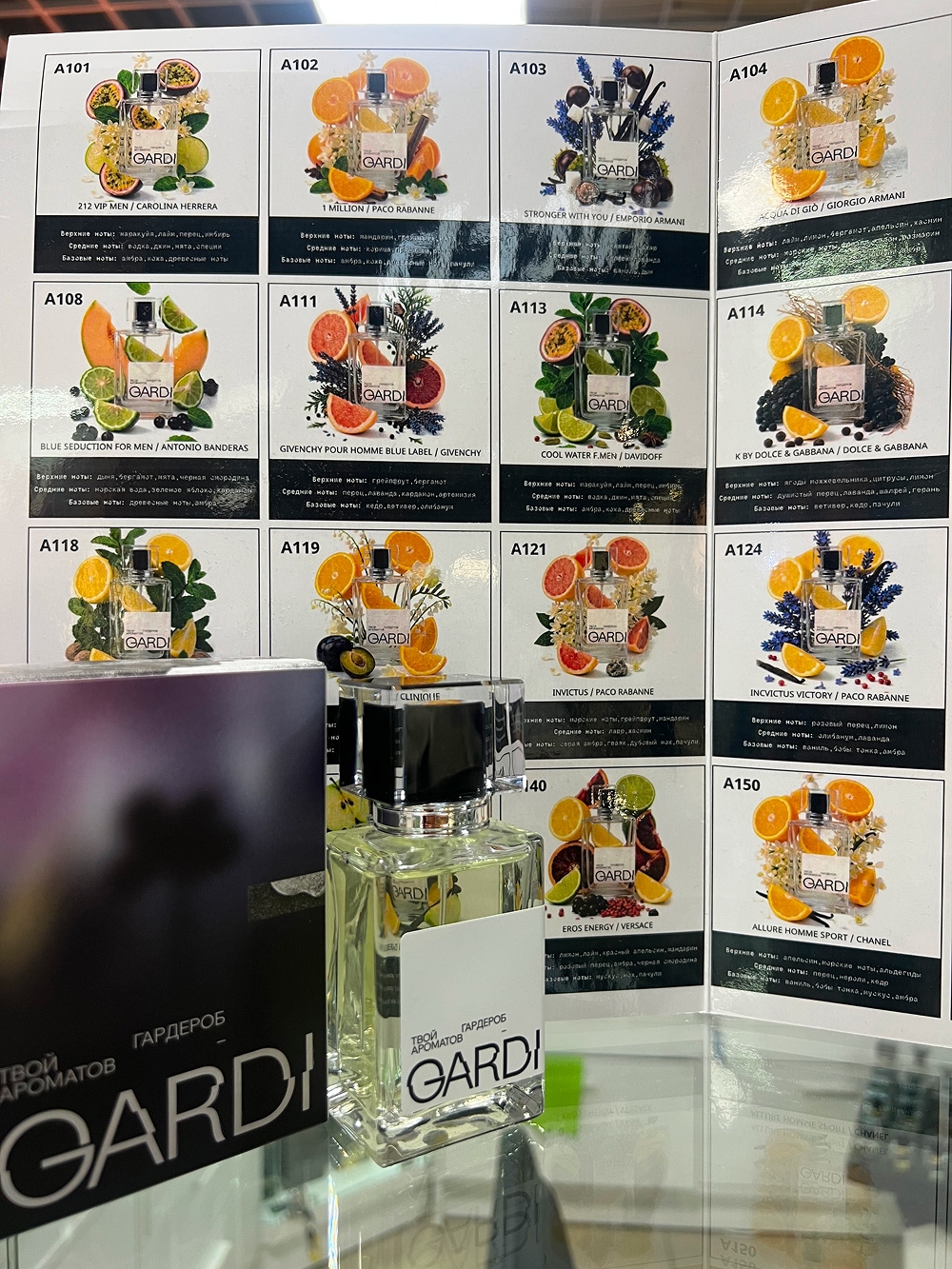 Парфюмерный магазина в Солигорске GARDI