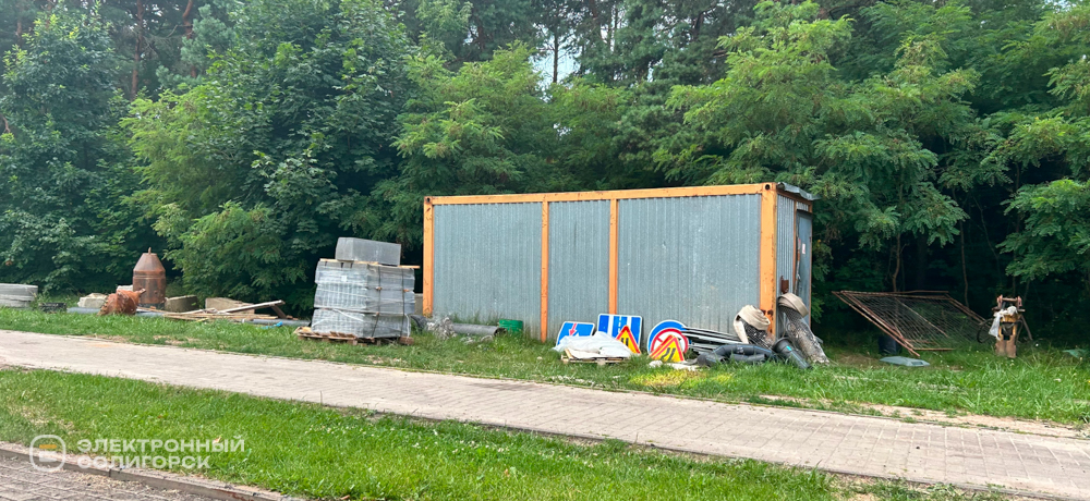 Жаркий денек в Солигорске