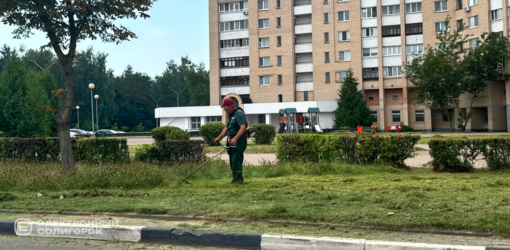 Жаркий денек в Солигорске